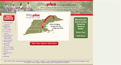 Desktop Screenshot of fiftypluscaregivers.com